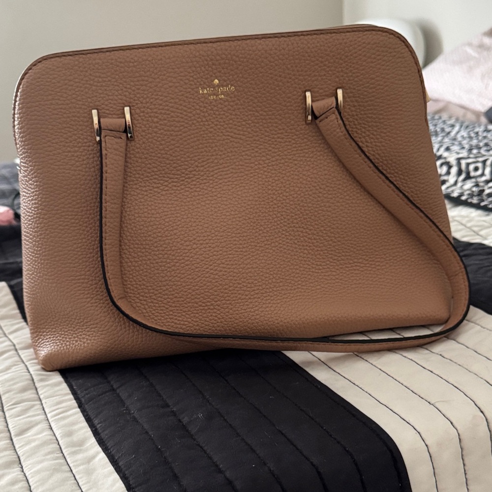 Kate Spade Tan Leather Shoulder Bag